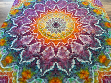 Load image into Gallery viewer, Psychedelic Kaleidoscope Tapestry