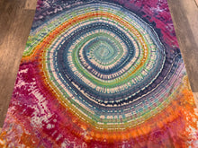Load image into Gallery viewer, Psychedelic Spiral Tapestry