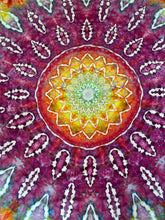 Load image into Gallery viewer, Psychedelic Kaleidoscope Tapestry