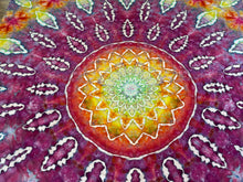 Load image into Gallery viewer, Psychedelic Kaleidoscope Tapestry