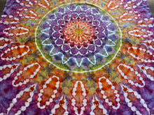 Load image into Gallery viewer, Psychedelic Kaleidoscope Tapestry