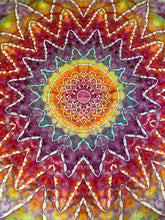 Load image into Gallery viewer, Psychedelic Kaleidoscope Tapestry