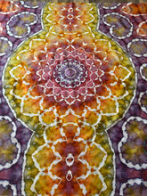 Load image into Gallery viewer, Psychedelic Kaleidoscope Tapestry