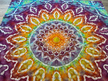 Load image into Gallery viewer, Psychedelic Kaleidoscope Tapestry
