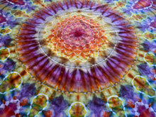 Load image into Gallery viewer, Psychedelic Kaleidoscope Tapestry
