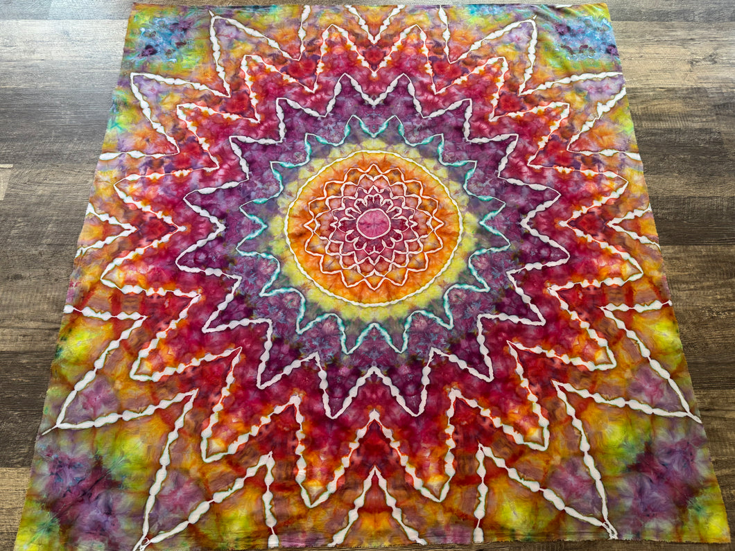 Psychedelic Kaleidoscope Tapestry