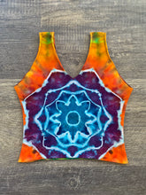 Load image into Gallery viewer, Medium Handmade Reversible Crop Top
