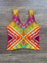 Load image into Gallery viewer, Small Handmade Reversible Crop Top

