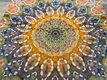 Load image into Gallery viewer, Psychedelic Kaleidoscope Tapestry
