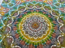 Load image into Gallery viewer, Psychedelic Kaleidoscope Tapestry
