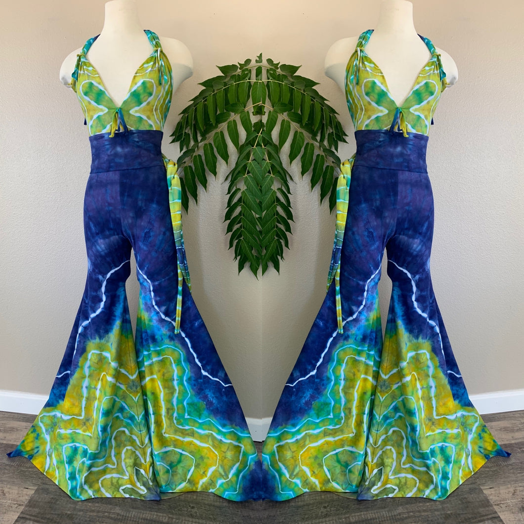 Large Handmade Bell Bottoms & Marilyn top Set