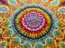 Load image into Gallery viewer, Psychedelic Kaleidoscope Tapestry
