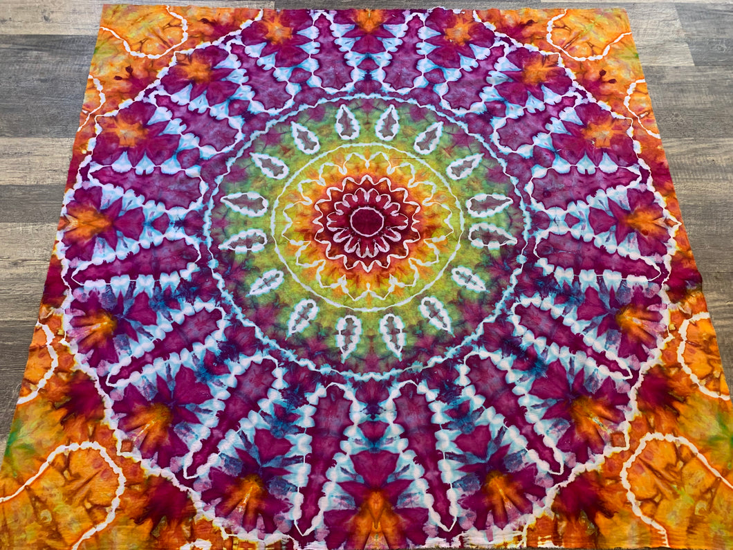 Psychedelic Kaleidoscope Tapestry