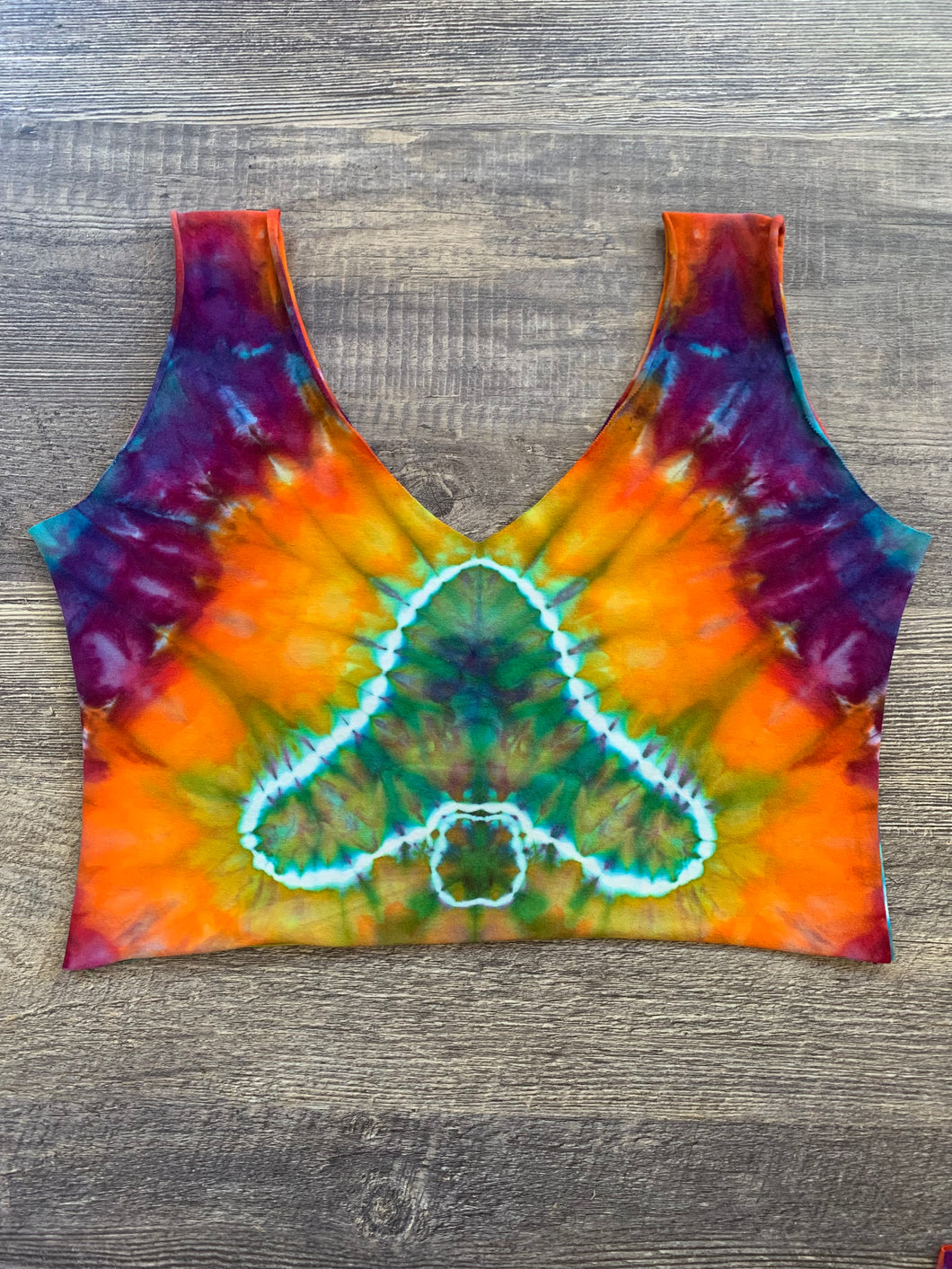 2XL Handmade Reversible Crop Top