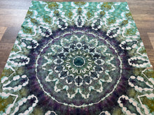 Load image into Gallery viewer, Psychedelic Kaleidoscope Tapestry
