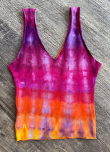Load image into Gallery viewer, XS Handmade Reversible Crop Top

