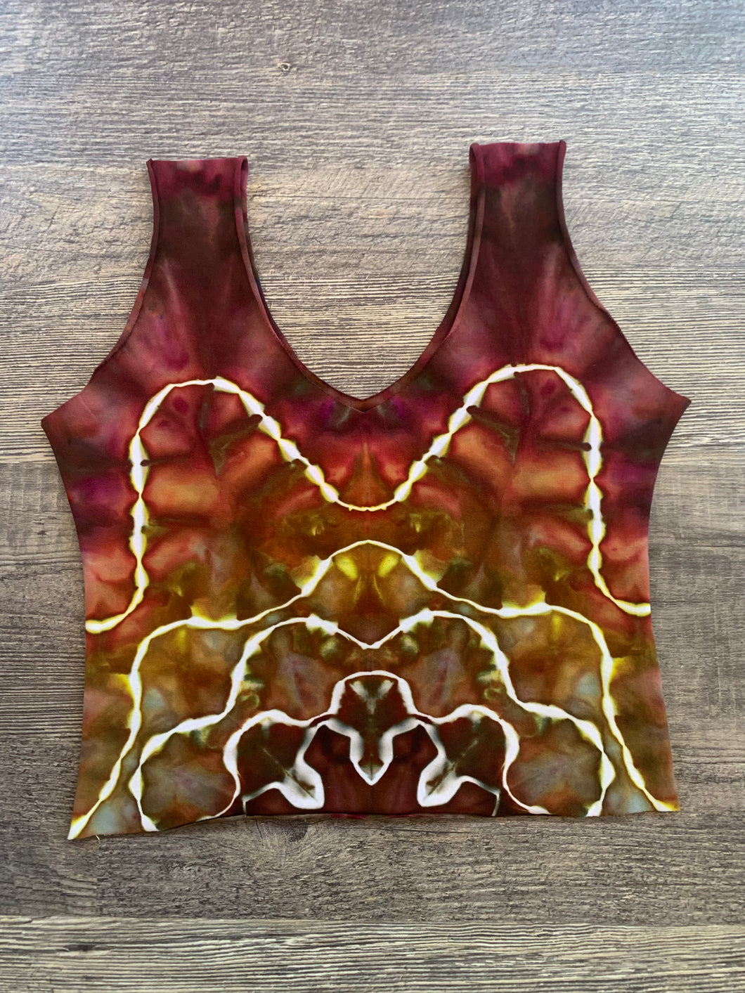 XL Handmade Reversible Crop Top