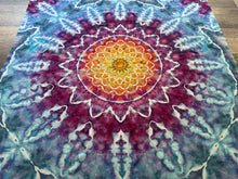 Load image into Gallery viewer, Psychedelic Kaleidoscope Tapestry

