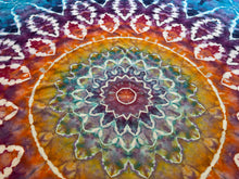 Load image into Gallery viewer, Psychedelic Kaleidoscope Tapestry
