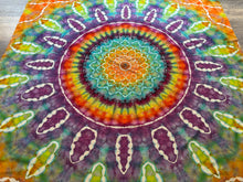 Load image into Gallery viewer, Psychedelic Kaleidoscope Tapestry
