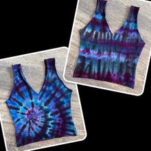 Load image into Gallery viewer, Medium Handmade Reversible Crop Top
