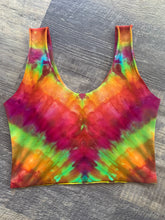 Load image into Gallery viewer, Medium Handmade Reversible Crop Top
