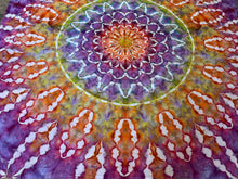 Load image into Gallery viewer, Psychedelic Kaleidoscope Tapestry
