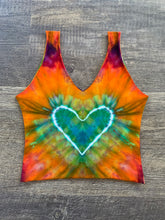 Load image into Gallery viewer, Small Handmade Reversible Crop Top
