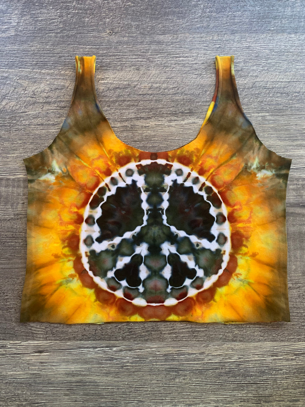 2XL Handmade Reversible Crop Top