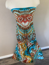 Load image into Gallery viewer, 2XL Handmade Bell Bottoms &amp; Jerry Bear Fringed Bandanna top Set
