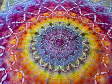 Load image into Gallery viewer, Psychedelic Kaleidoscope Tapestry

