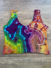 Load image into Gallery viewer, 2XL Handmade Reversible Crop Top
