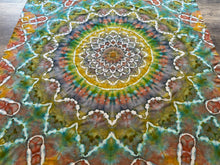 Load image into Gallery viewer, Psychedelic Kaleidoscope Tapestry
