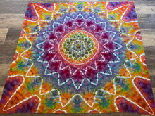 Load image into Gallery viewer, Psychedelic Kaleidoscope Tapestry
