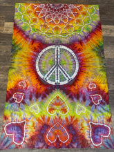 Load image into Gallery viewer, Dropping Hearts ☮️ Tapestry
