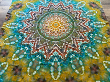 Load image into Gallery viewer, Psychedelic Kaleidoscope Tapestry
