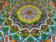 Load image into Gallery viewer, Psychedelic Kaleidoscope Tapestry
