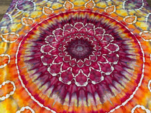 Load image into Gallery viewer, Psychedelic Kaleidoscope Tapestry
