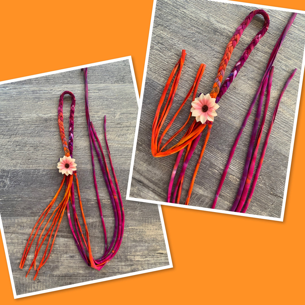 Tie Dye Flower Headband