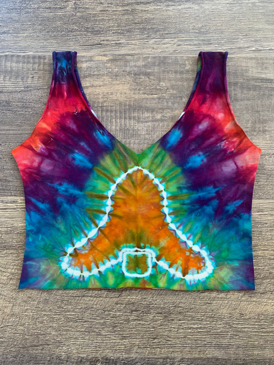 XL Handmade Reversible Crop Top