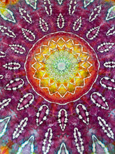 Load image into Gallery viewer, Psychedelic Kaleidoscope Tapestry
