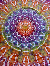 Load image into Gallery viewer, Psychedelic Kaleidoscope Tapestry
