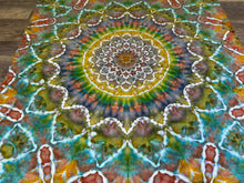 Load image into Gallery viewer, Psychedelic Kaleidoscope Tapestry
