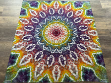 Load image into Gallery viewer, Psychedelic Kaleidoscope Tapestry
