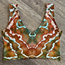 Load image into Gallery viewer, Large Handmade Reversible Cropped Crop Top

