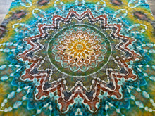Load image into Gallery viewer, Psychedelic Kaleidoscope Tapestry
