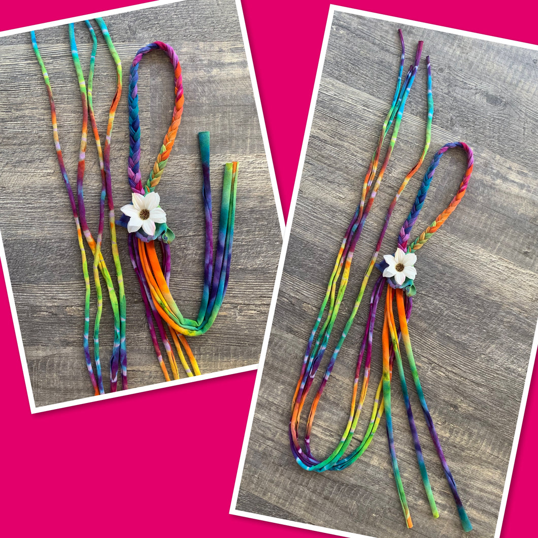 Tie Dye Flower Headband