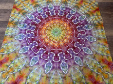 Load image into Gallery viewer, Psychedelic Kaleidoscope Tapestry
