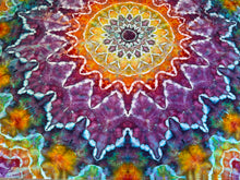 Load image into Gallery viewer, Psychedelic Kaleidoscope Tapestry
