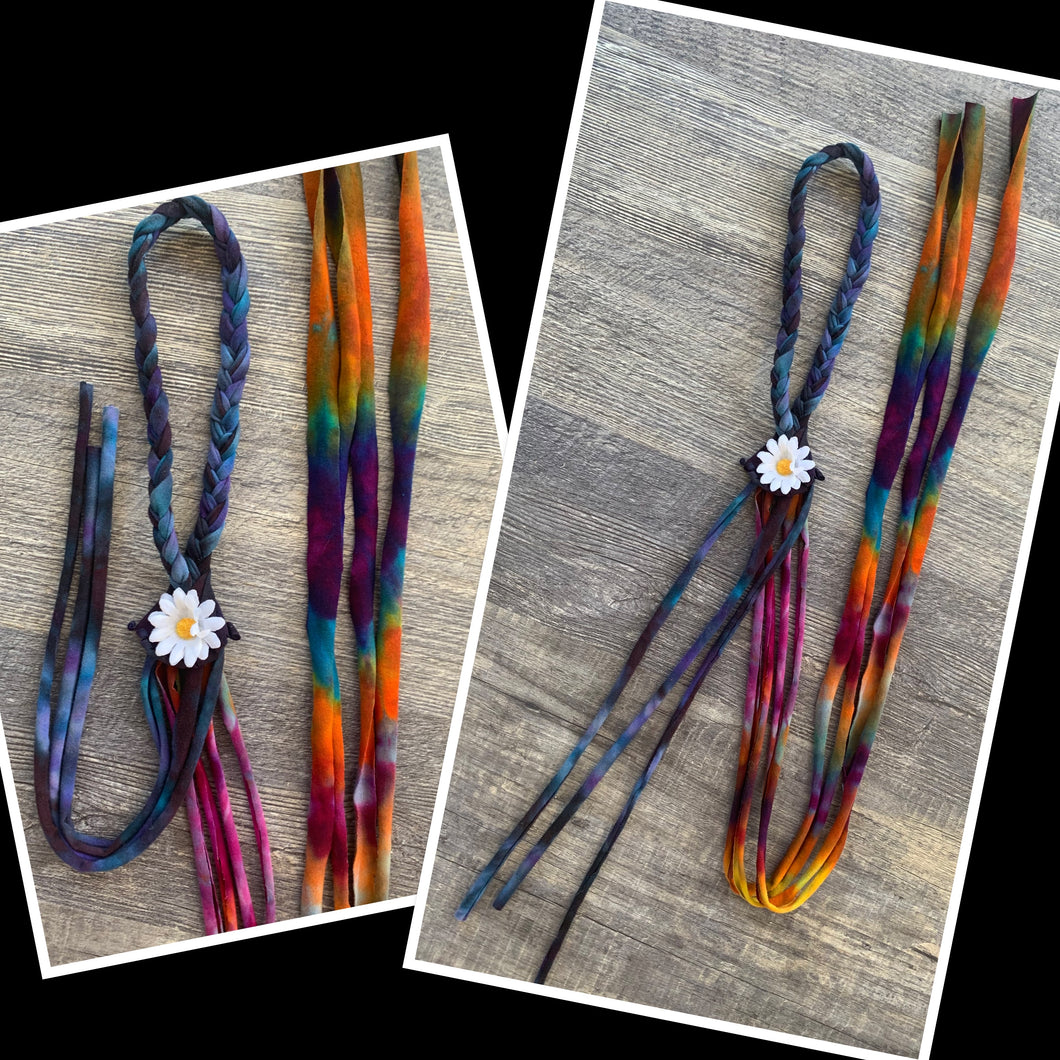Tie Dye Flower Headband
